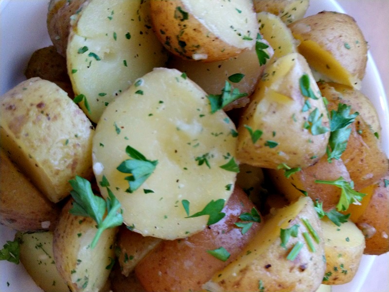 slow cooker ranch potatoes