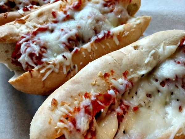 Slow Cooker Meatball Sub Sandwiches - Frugal Cooking with Friends