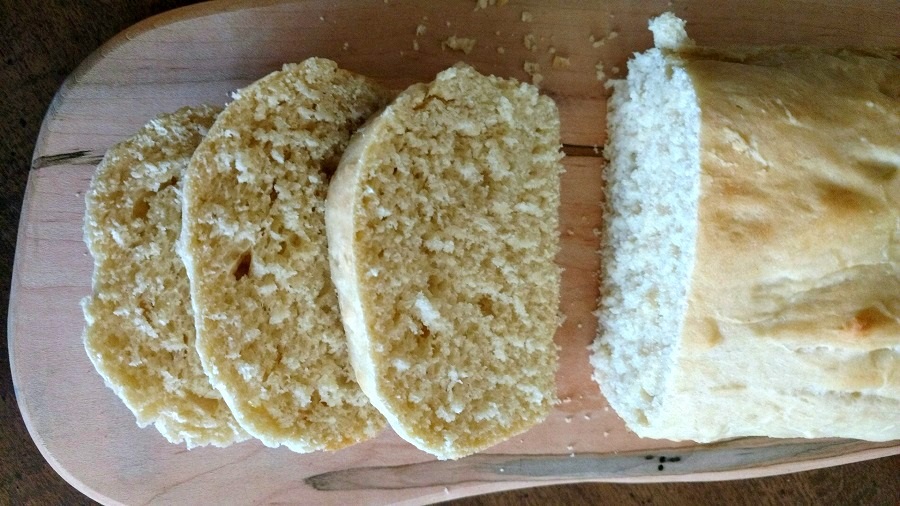 white yeast bread