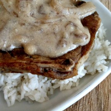 slow cooker french onion pork chops