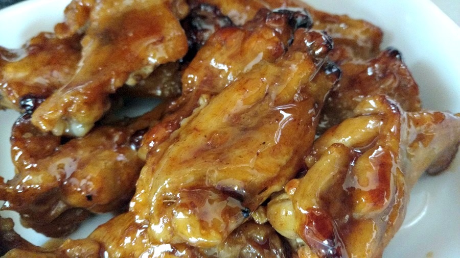 slow cooker sweet and savory chicken wings