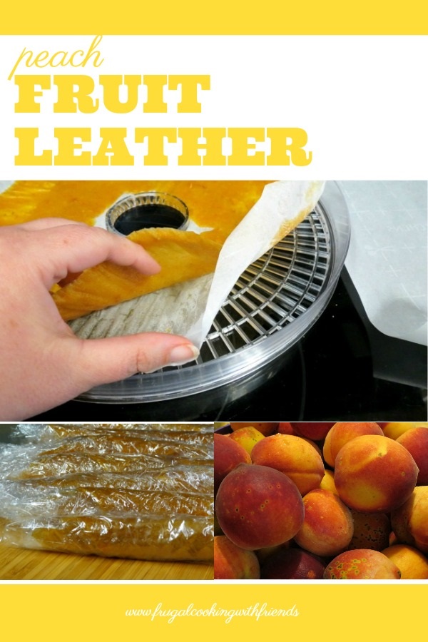 Peach Fruit Leather