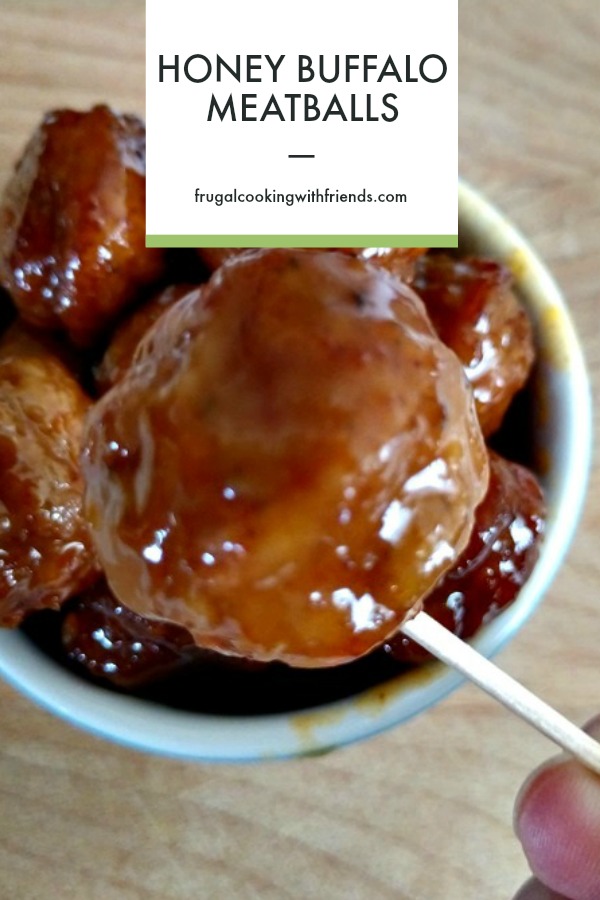 Slow Cooker Honey Buffalo Meatballs