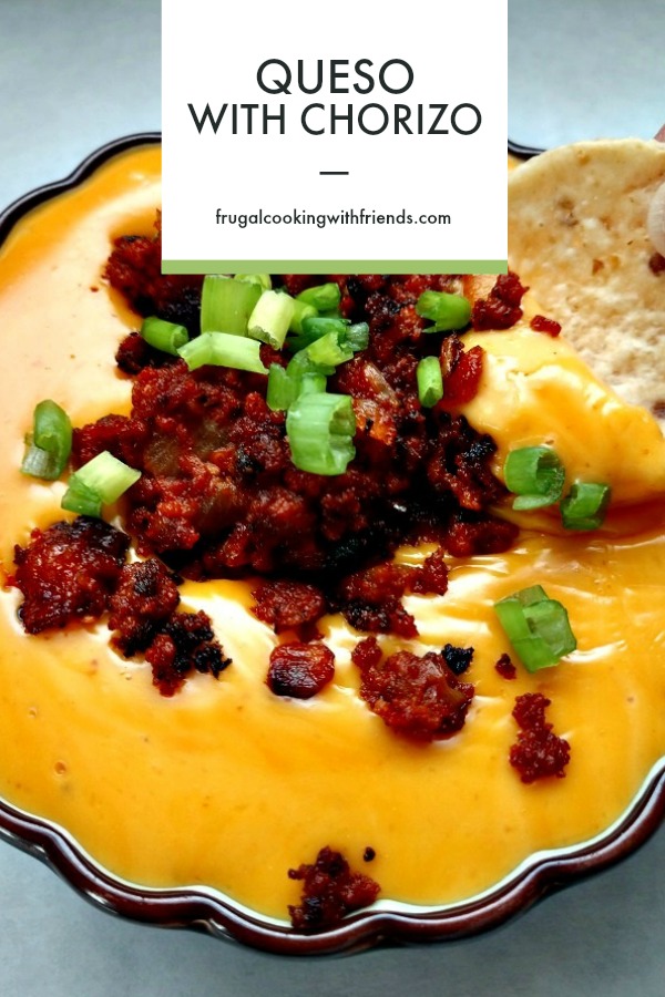 Slow Cooker Queso with Chorizo