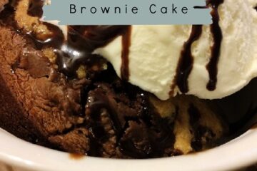 Slow Cooker Chocolate Chip Brownie Cake