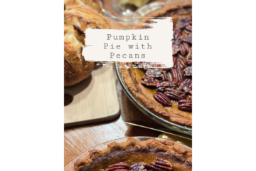 Pumpkin Pie with Pecans
