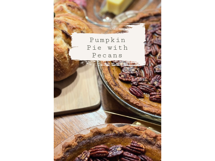 Pumpkin Pie with Pecans